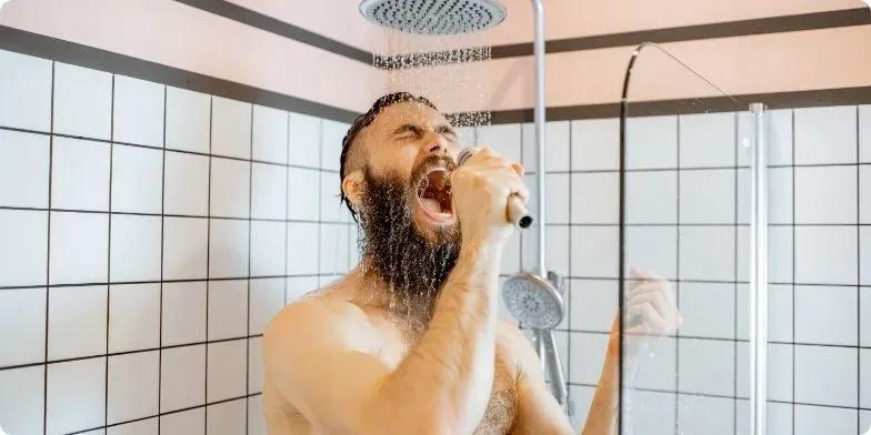 A la douche, top chrono : Réduisez votre consommation d'eau en musique !